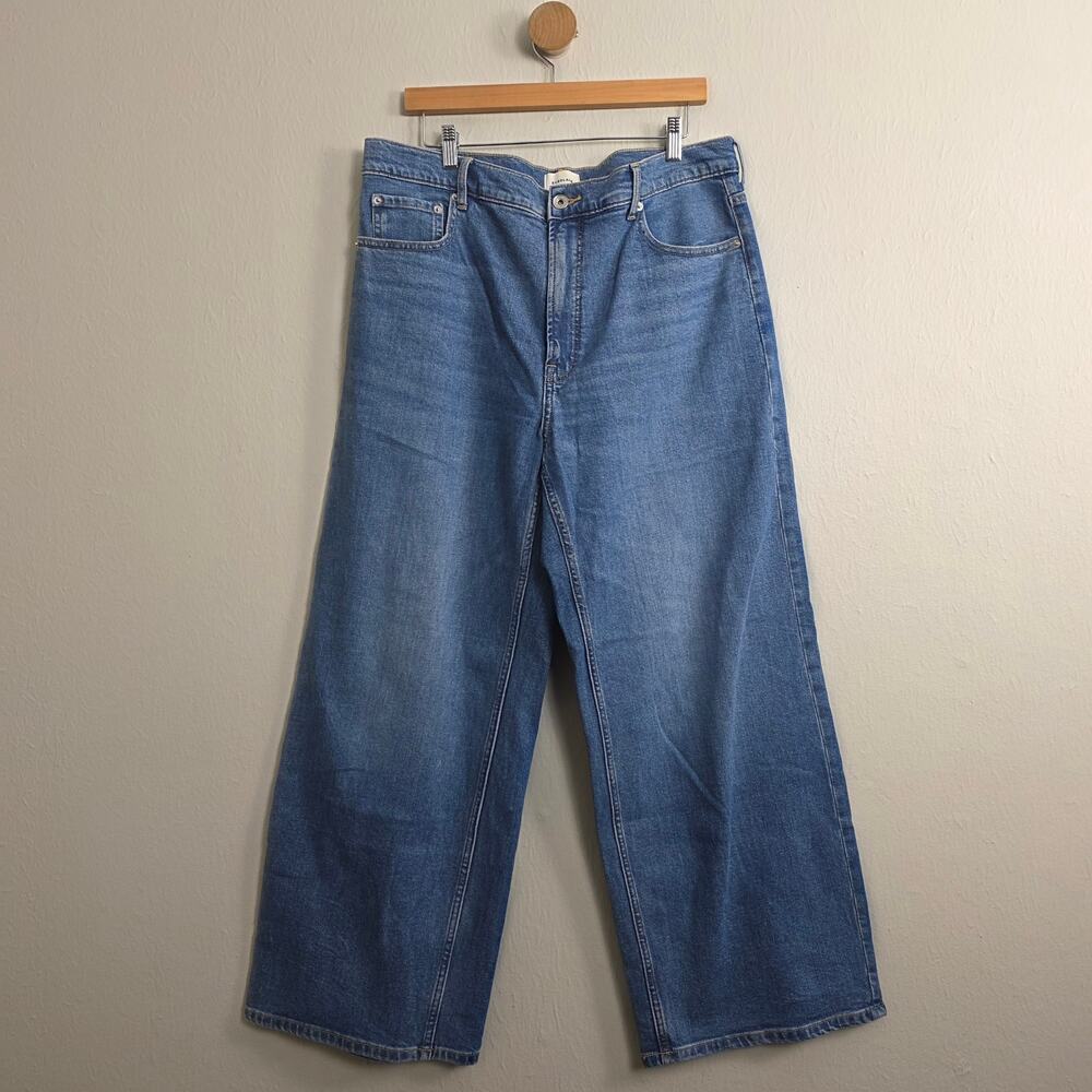 Everlane Way High Sailor Jean Vintage Indigo 33R
